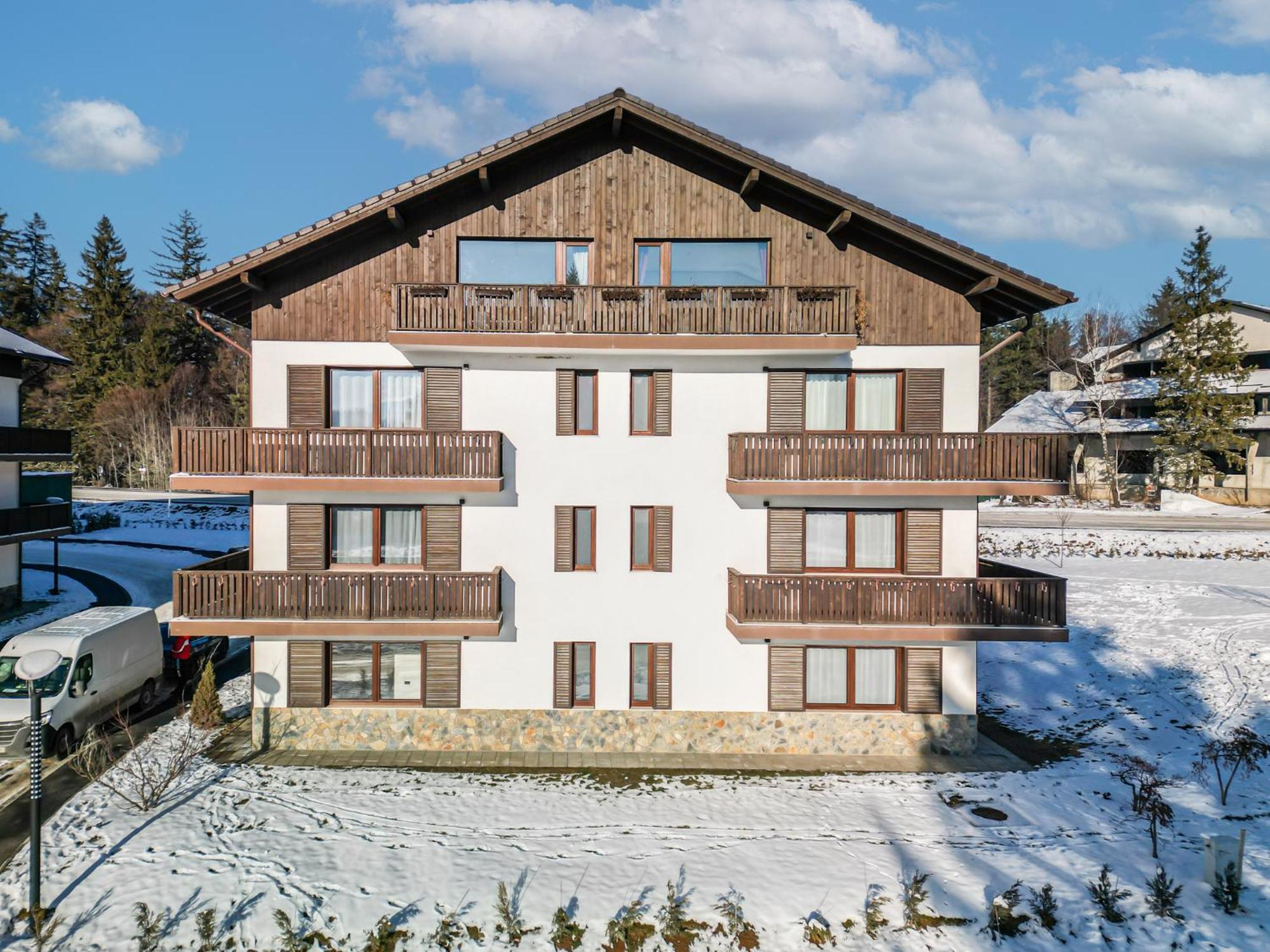 Albert Residence Aparthotel Grand Chalet With Free Spa Access To Alpin Resort Poiana Brasov Luaran gambar